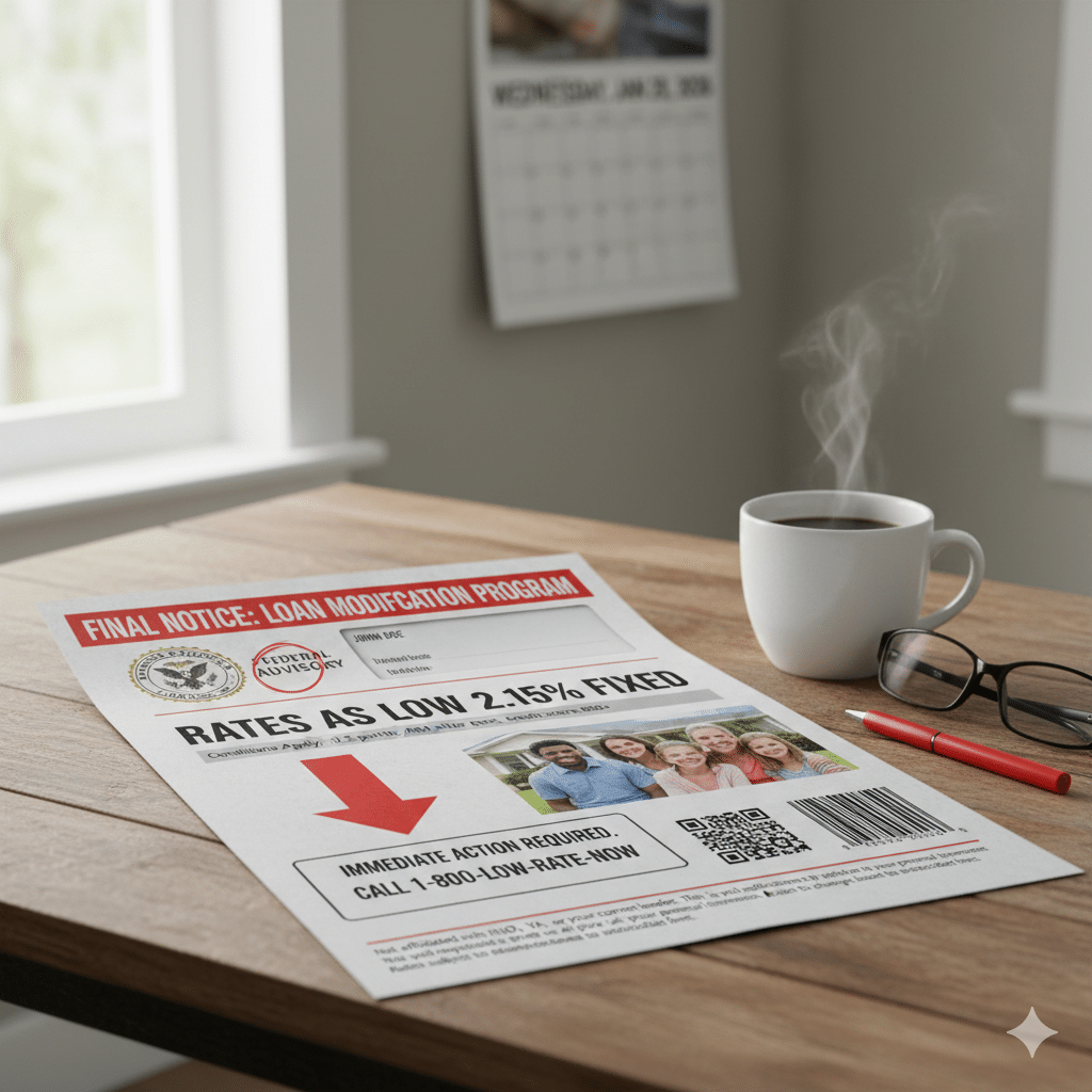 Scam Mortgage Flyers in New Mexico